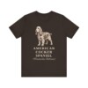 American Cocker Spaniel Latin Shirt, Vintage Dog Sketch Tee, Dog Latin Gift
