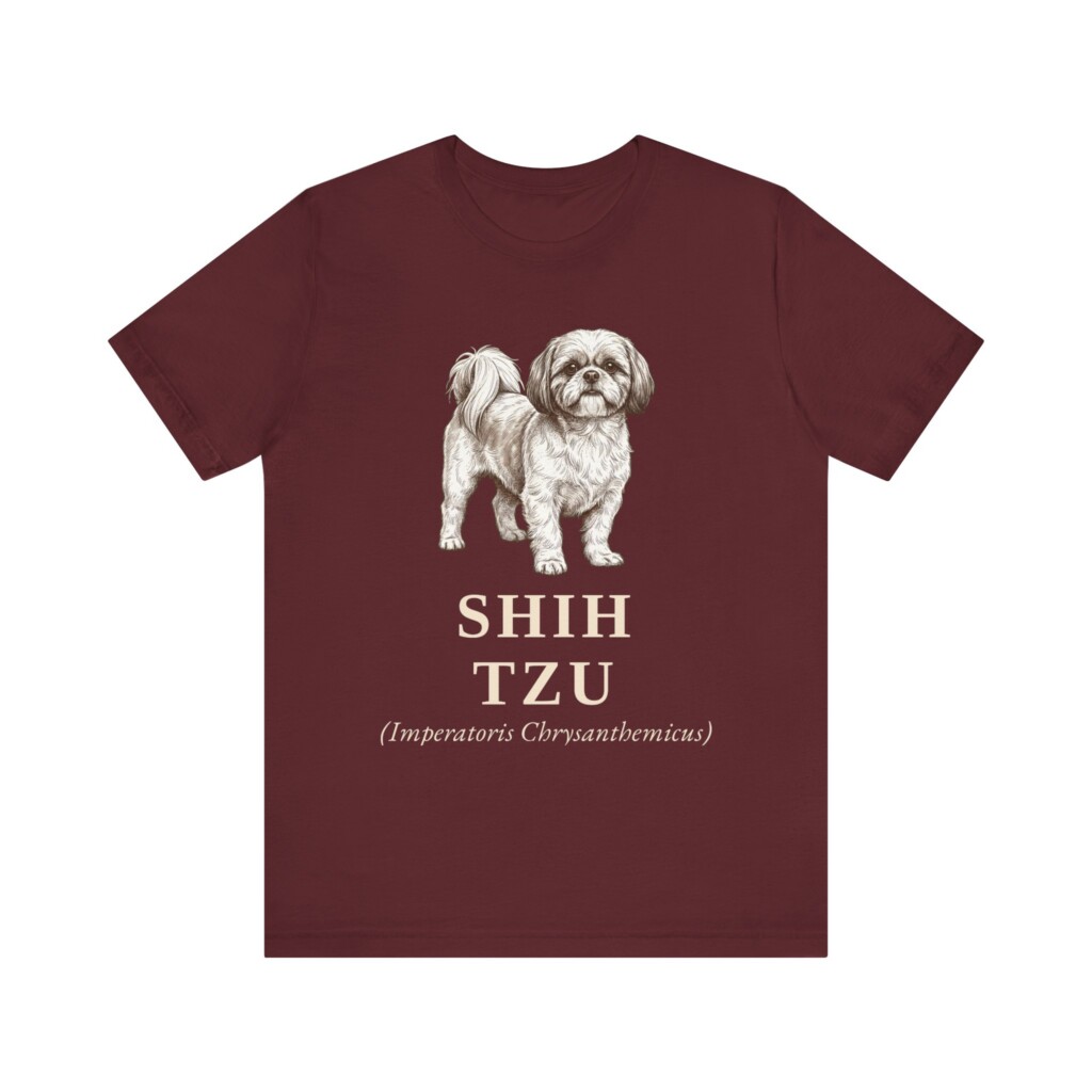 Shih Tzu Latin Shirt, Vintage Dog Sketch Tee, Dog Latin Gift Shih Tzu Latin Shirt, Vintage Dog Sketch Tee, Dog Latin Gift
