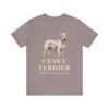 Cesky Terrier Latin Shirt, Vintage Dog Sketch Tee, Dog Latin Gift