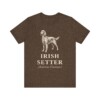 Irish Setter Latin Shirt, Vintage Dog Sketch Tee, Dog Latin Gift