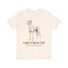 Greyhound Latin Shirt, Vintage Dog Sketch Tee, Dog Latin Gift