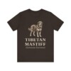 Tibetan Mastiff Latin Shirt, Vintage Dog Sketch Tee, Dog Latin Gift