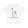 Greyhound Latin Shirt, Vintage Dog Sketch Tee, Dog Latin Gift