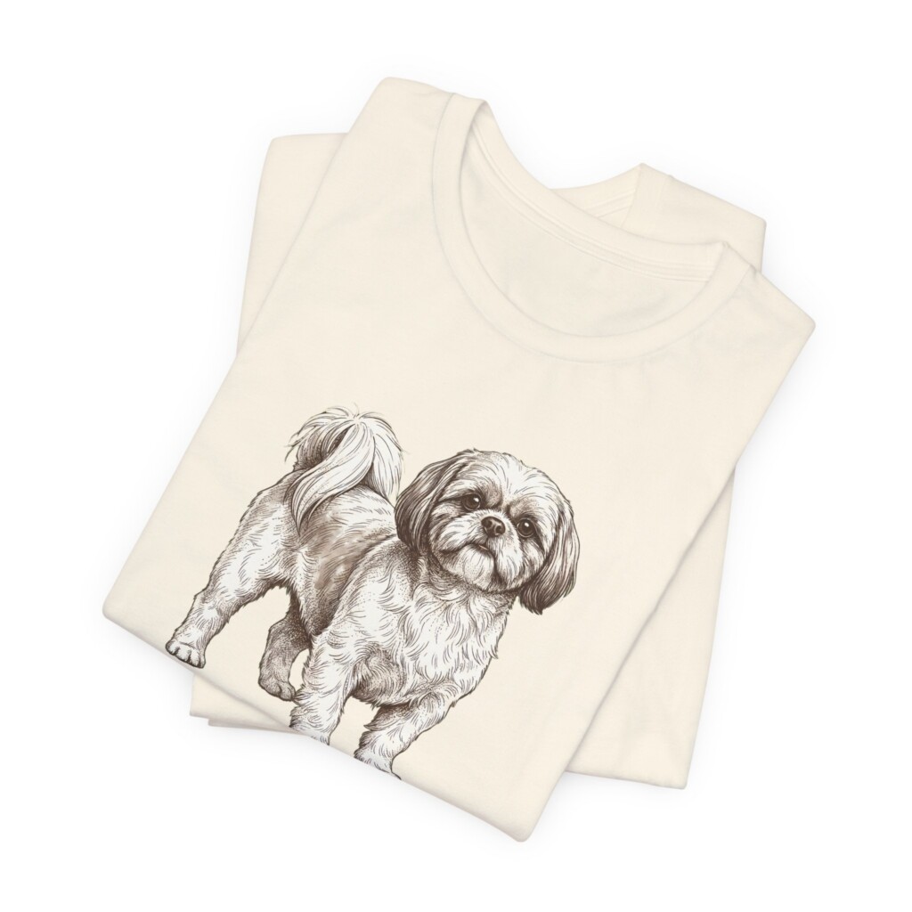Shih Tzu Latin Shirt, Vintage Dog Sketch Tee, Dog Latin Gift Shih Tzu Latin Shirt, Vintage Dog Sketch Tee, Dog Latin Gift