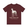Greyhound Latin Shirt, Vintage Dog Sketch Tee, Dog Latin Gift