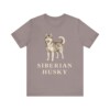 Husky Lover Shirt, Vintage Dog Sketch Tee, Dog Lover Gift