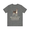 Brazilian Terrier Latin Shirt, Vintage Dog Sketch Tee, Dog Latin Gift