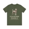 Standard Poodle Latin Shirt, Vintage Dog Sketch Tee, Dog Latin Gift