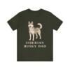 Husky Dad Shirt, Vintage Dog Sketch Tee, Dog Dad Gift