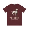 Pointer Latin Shirt, Vintage Dog Sketch Tee, Dog Latin Gift