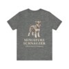 Miniature Schnauzer Latin Shirt, Vintage Dog Sketch Tee, Dog Latin Gift