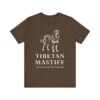 Tibetan Mastiff Latin Shirt, Vintage Dog Sketch Tee, Dog Latin Gift
