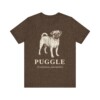 Puggle Latin Shirt, Vintage Dog Sketch Tee, Dog Latin Gift Puggle Latin Shirt, Vintage Dog Sketch Tee, Dog Latin Gift