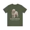 Komondor Latin Shirt, Vintage Dog Sketch Tee, Dog Latin Gift