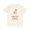Great Dane Latin Shirt, Vintage Dog Sketch Tee, Dog Latin Gift