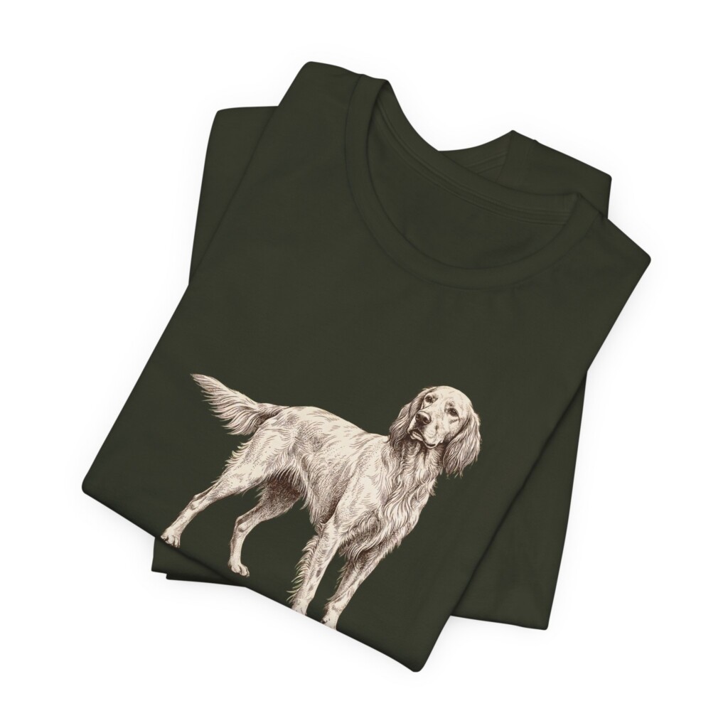English Setter Latin Shirt, Vintage Dog Sketch Tee, Dog Latin Gift English Setter Latin Shirt, Vintage Dog Sketch Tee, Dog Latin Gift