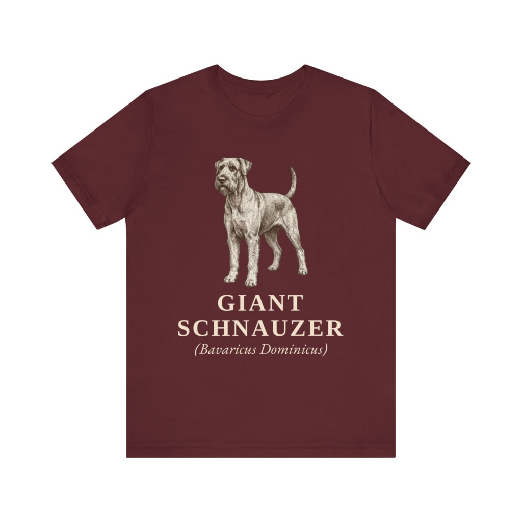 Giant Schnauzer Latin Shirt, Vintage Dog Sketch Tee, Dog Latin Gift Giant Schnauzer Latin Shirt, Vintage Dog Sketch Tee, Dog Latin Gift