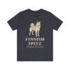 Finnish Spitz Latin Shirt, Vintage Dog Sketch Tee, Dog Latin Gift Finnish Spitz Latin Shirt, Vintage Dog Sketch Tee, Dog Latin Gift
