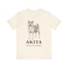 Akita Latin Shirt, Vintage Dog Sketch Tee, Dog Latin Gift Akita Latin Shirt, Vintage Dog Sketch Tee, Dog Latin Gift