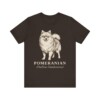 Pomeranian Latin Shirt, Vintage Dog Sketch Tee, Dog Latin Gift