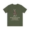 Manchester Terrier Latin Shirt, Vintage Dog Sketch Tee, Dog Latin Gift