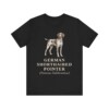 German Shorthaired Pointer Latin Shirt, Vintage Dog Sketch Tee, Dog Latin Gift German Shorthaired Pointer Latin Shirt, Vintage Dog Sketch Tee, Dog Latin Gift