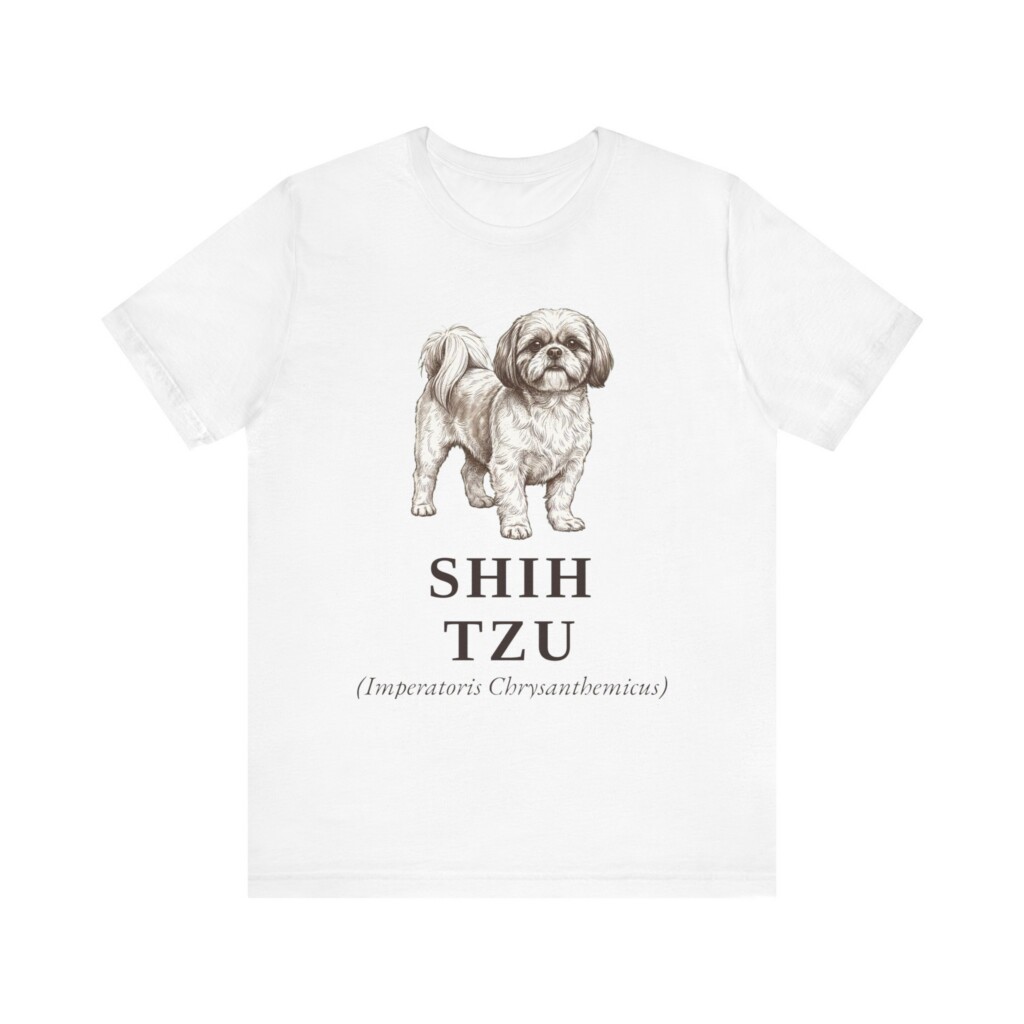 Shih Tzu Latin Shirt, Vintage Dog Sketch Tee, Dog Latin Gift Shih Tzu Latin Shirt, Vintage Dog Sketch Tee, Dog Latin Gift
