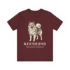 Keeshond Latin Shirt, Vintage Dog Sketch Tee, Dog Latin Gift