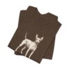 American Hairless Terrier Latin Shirt, Vintage Dog Sketch Tee, Dog Latin Gift