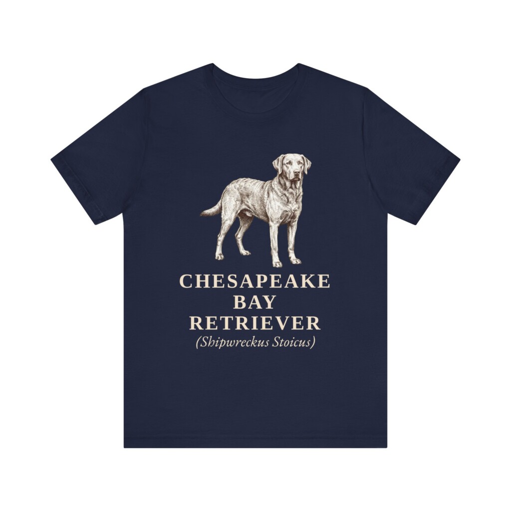 Chesapeake Bay Retriever Latin Shirt, Vintage Dog Sketch Tee, Dog Latin Gift Chesapeake Bay Retriever Latin Shirt, Vintage Dog Sketch Tee, Dog Latin Gift