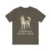Husky Dad Shirt, Vintage Dog Sketch Tee, Dog Dad Gift