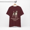 Fox Terrier (Smooth) Dad Shirt, Vintage Dog Sketch Tee, Dog Dad Gift