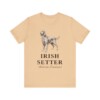 Irish Setter Latin Shirt, Vintage Dog Sketch Tee, Dog Latin Gift