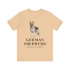 German Shepherd Latin Shirt, Vintage Dog Sketch Tee, Dog Latin Gift