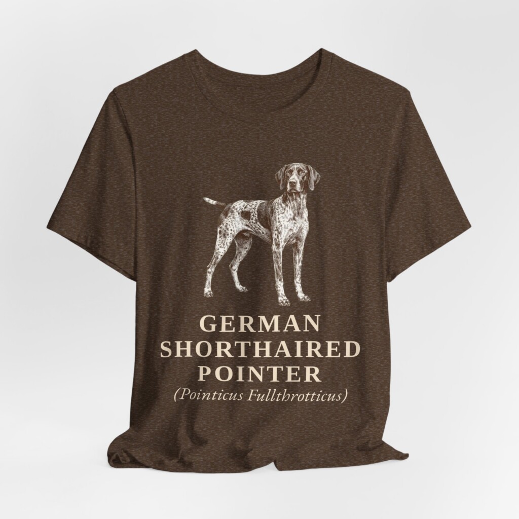 German Shorthaired Pointer Latin Shirt, Vintage Dog Sketch Tee, Dog Latin Gift German Shorthaired Pointer Latin Shirt, Vintage Dog Sketch Tee, Dog Latin Gift