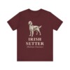 Irish Setter Latin Shirt, Vintage Dog Sketch Tee, Dog Latin Gift