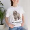 Komondor Latin Shirt, Vintage Dog Sketch Tee, Dog Latin Gift