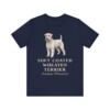 Soft Coated Wheaten Terrier Latin Shirt, Vintage Dog Sketch Tee, Dog Latin Gift