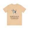 Airedale Terrier Latin Shirt, Vintage Dog Sketch Tee, Dog Latin Gift
