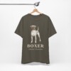 Boxer Latin Shirt, Vintage Dog Sketch Tee, Dog Latin Gift Boxer Latin Shirt, Vintage Dog Sketch Tee, Dog Latin Gift