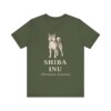 Shiba Inu Latin Shirt, Vintage Dog Sketch Tee, Dog Latin Gift