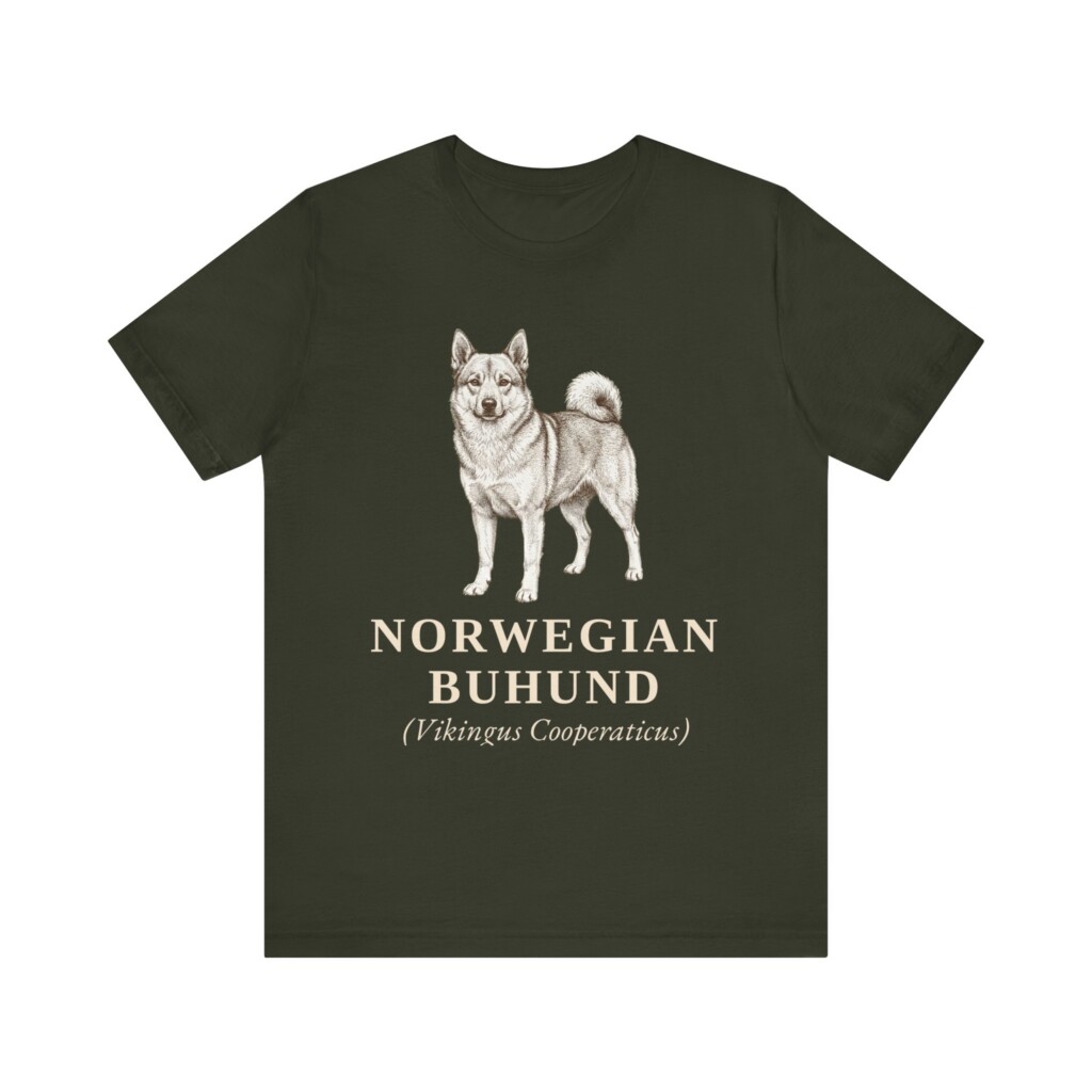 Norwegian Buhund Latin Shirt, Vintage Dog Sketch Tee, Dog Latin Gift Norwegian Buhund Latin Shirt, Vintage Dog Sketch Tee, Dog Latin Gift