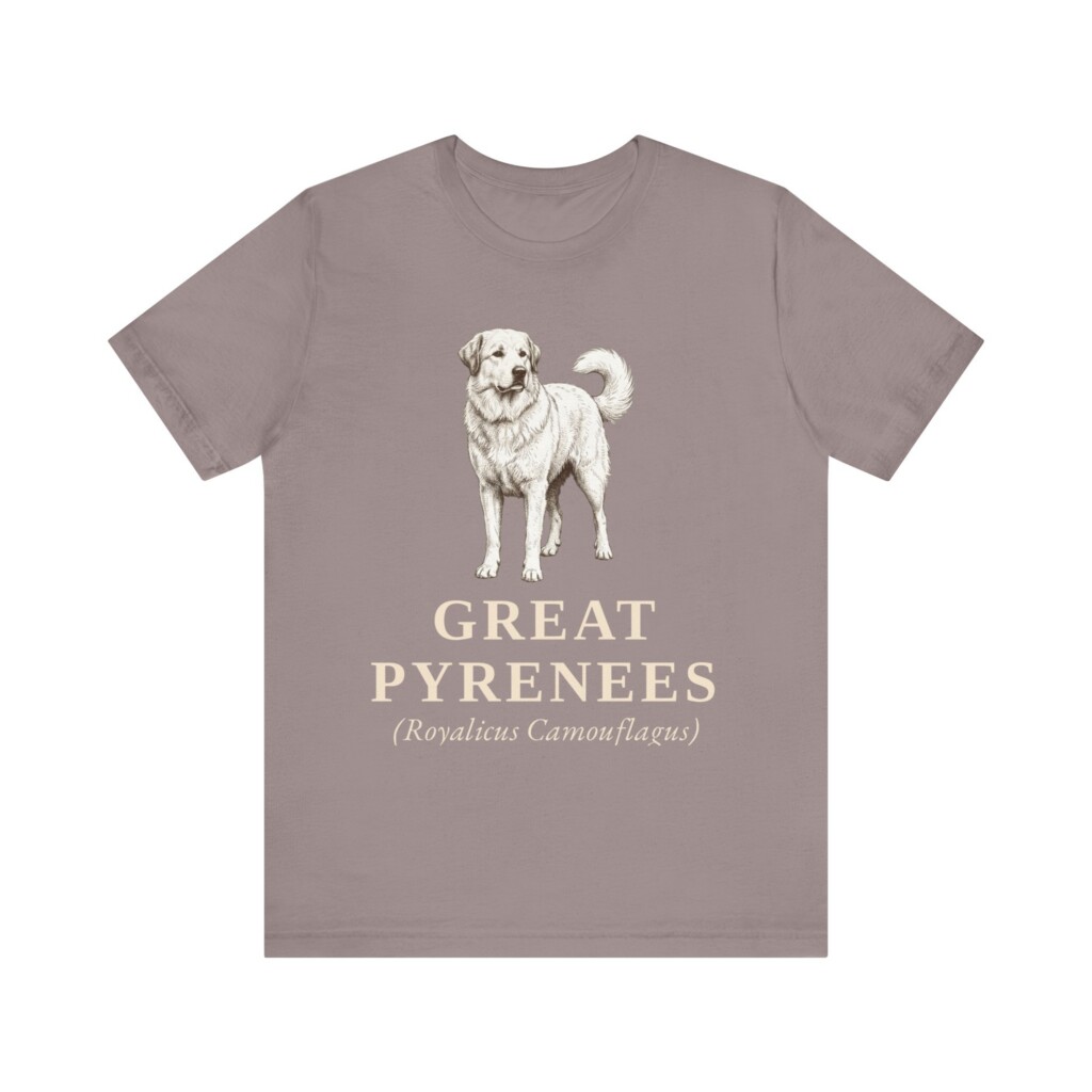 Great Pyrenees Latin Shirt, Vintage Dog Sketch Tee, Dog Latin Gift Great Pyrenees Latin Shirt, Vintage Dog Sketch Tee, Dog Latin Gift