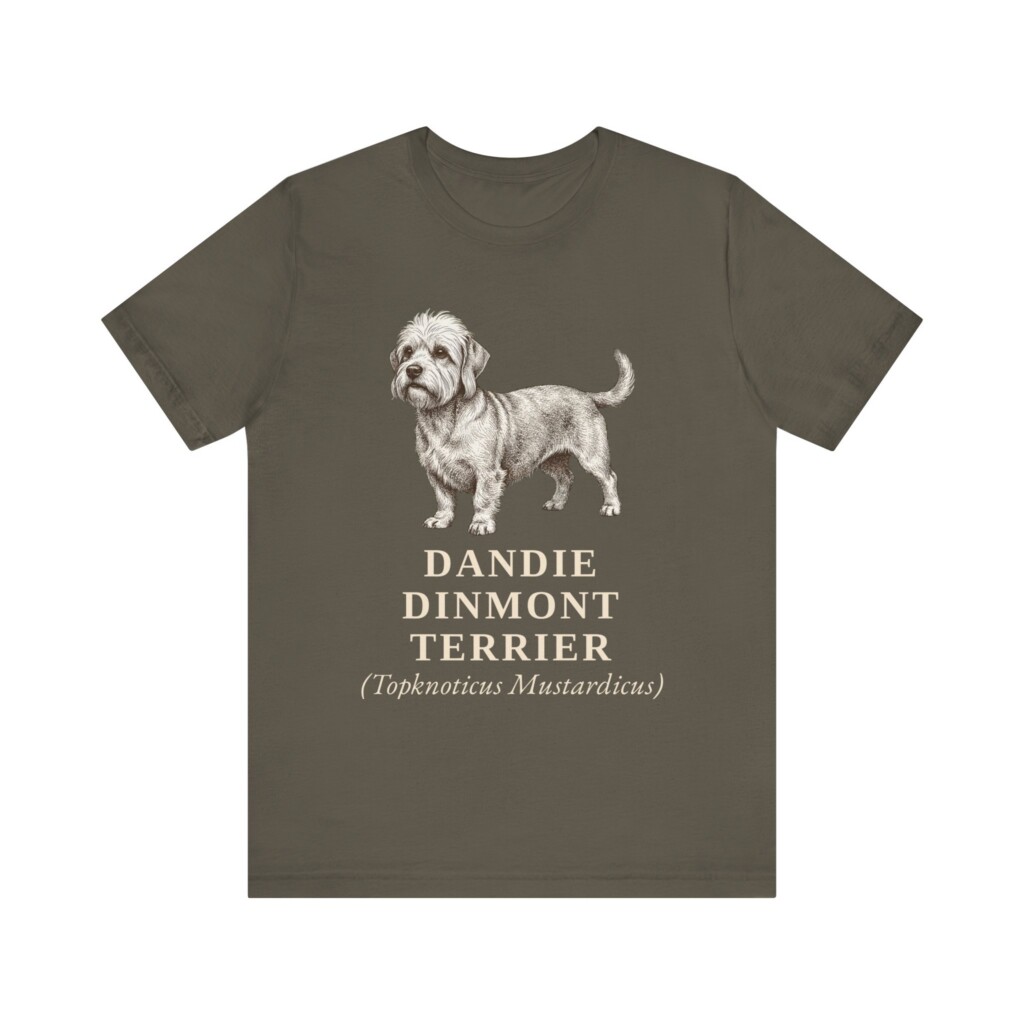 Dandie Dinmont Terrier Latin Shirt, Vintage Dog Sketch Tee, Dog Latin Gift Dandie Dinmont Terrier Latin Shirt, Vintage Dog Sketch Tee, Dog Latin Gift