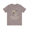 Kerry Blue Terrier Latin Shirt, Vintage Dog Sketch Tee, Dog Latin Gift