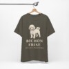Bichon Frise Latin Shirt, Vintage Dog Sketch Tee, Dog Latin Gift