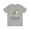 Australian Shepherd Latin Shirt, Vintage Dog Sketch Tee, Dog Latin Gift Australian Shepherd Latin Shirt, Vintage Dog Sketch Tee, Dog Latin Gift