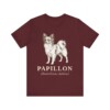Papillon Latin Shirt, Vintage Dog Sketch Tee, Dog Latin Gift