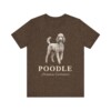 Poodle Latin Shirt, Vintage Dog Sketch Tee, Dog Latin Gift