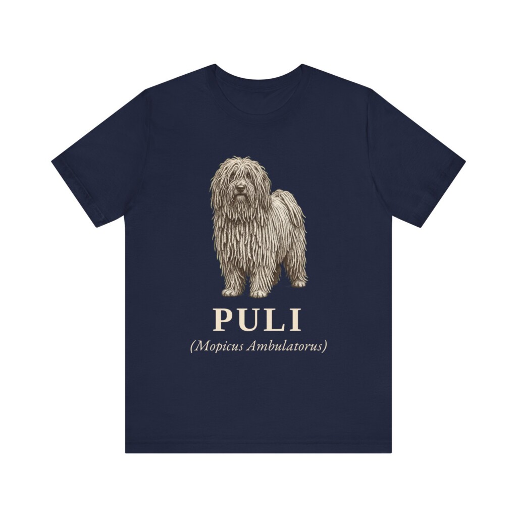 Puli Latin Shirt, Vintage Dog Sketch Tee, Dog Latin Gift Puli Latin Shirt, Vintage Dog Sketch Tee, Dog Latin Gift